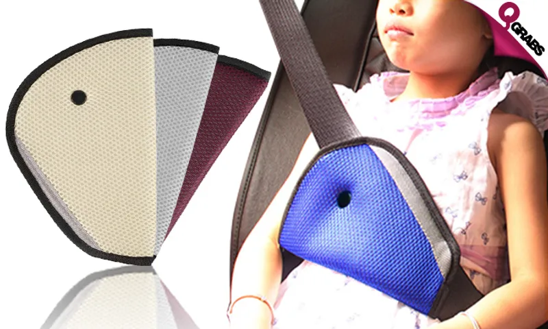 Adjustable Seat Belt Protection Pads!